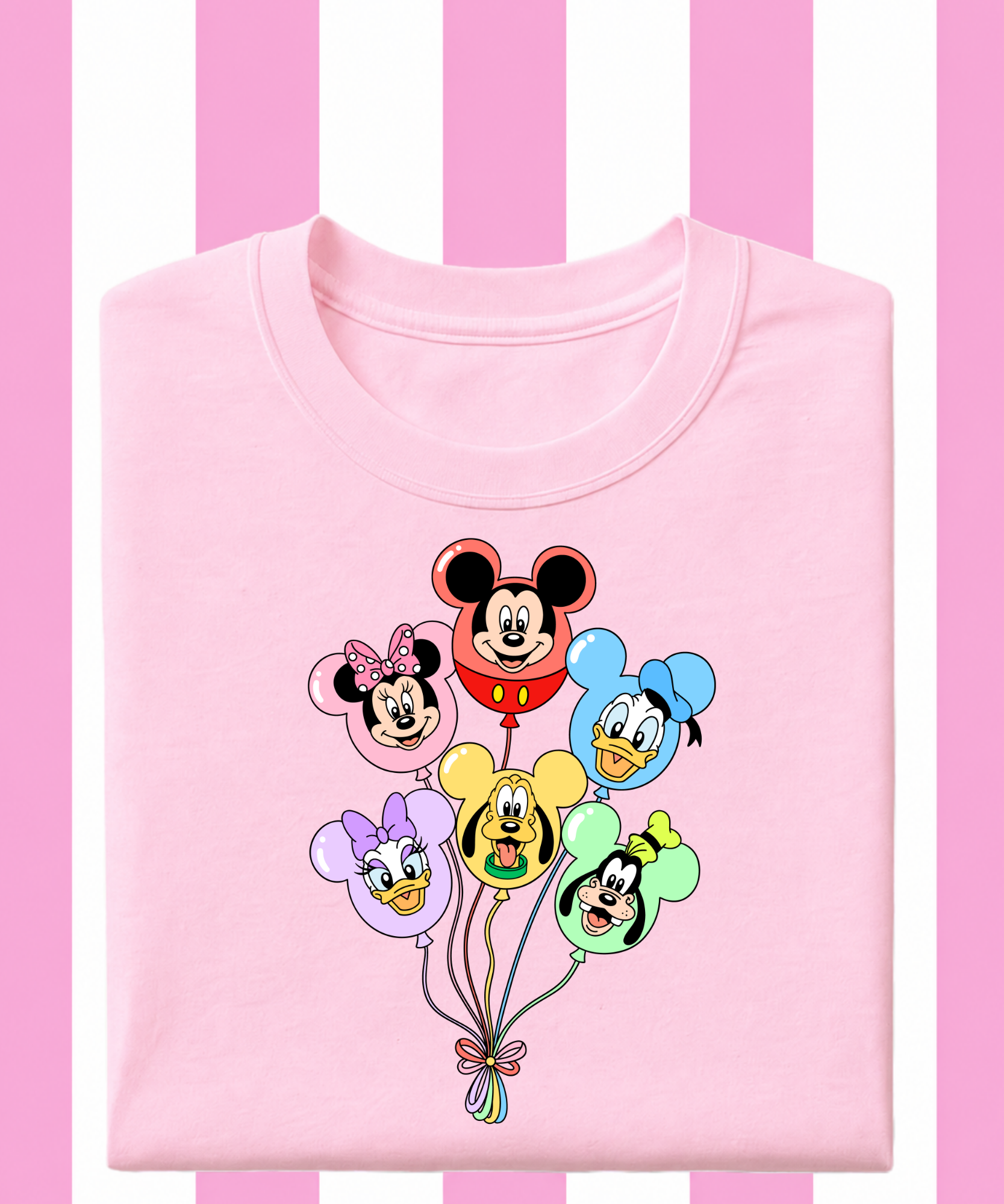 Mouse 6 Balloons - Tshirt