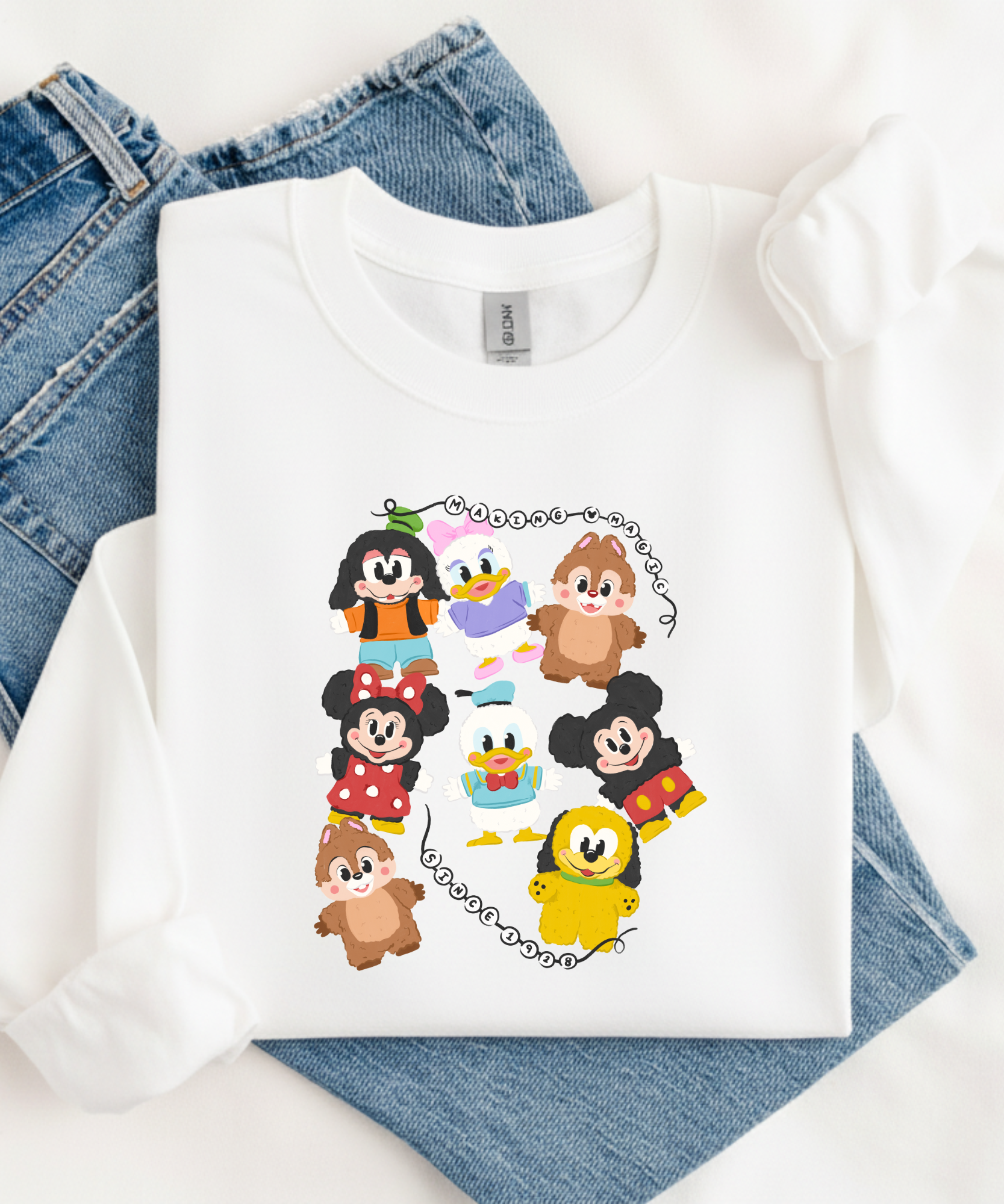 Magic Fufus - Tshirt/Sweatshirt - White/Pink