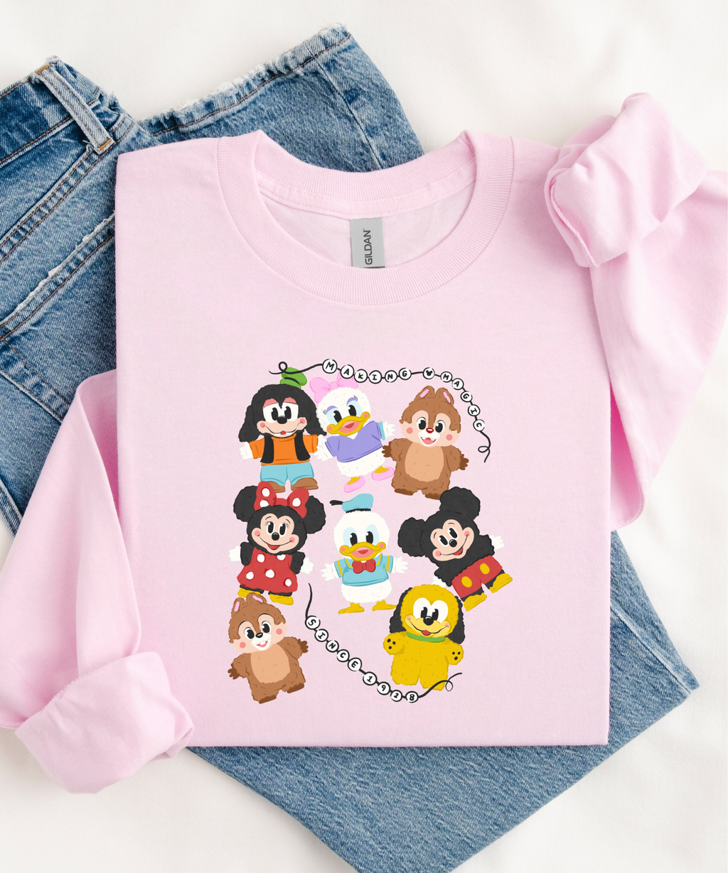 Magic Fufus - Tshirt/Sweatshirt - White/Pink