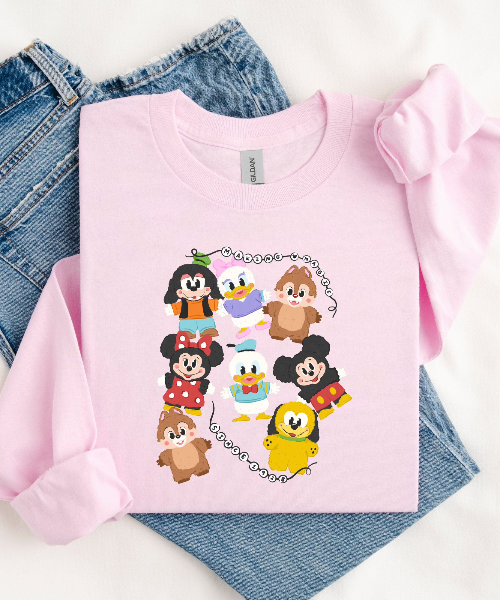 Magic Fufus - Tshirt/Sweatshirt - White/Pink