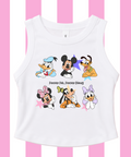 Forever Fab, Forever DNY Exclusive - Cropped Tee/Cropped Vest