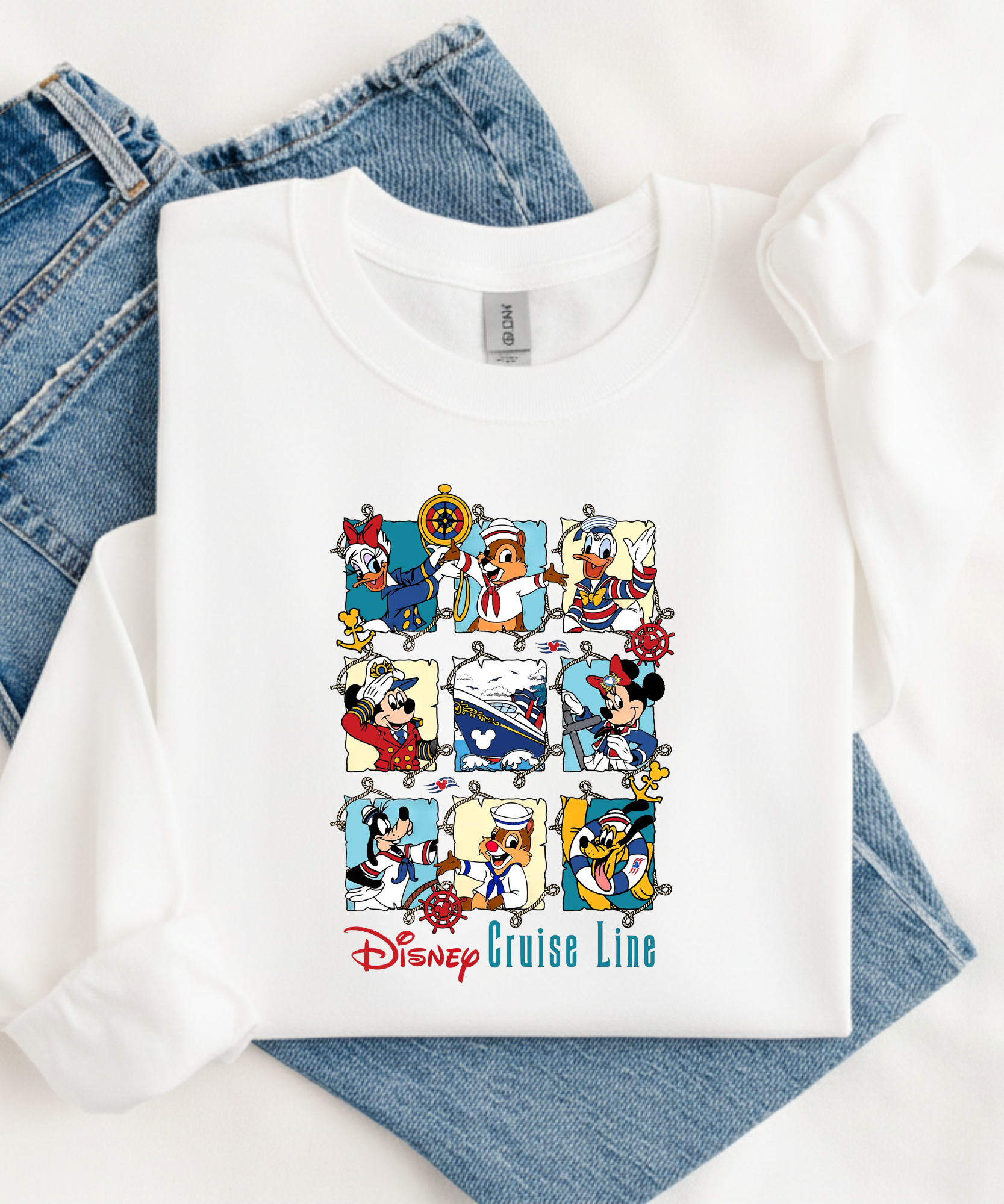 Cruise Line - Tshirt/Sweatshirt - White