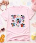 Lilo Stitch Besties Coquette - Tshirt/Sweatshirt - White/Pink