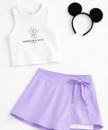 Tinkerbell & Co - Cropped Tee/Cropped Vest