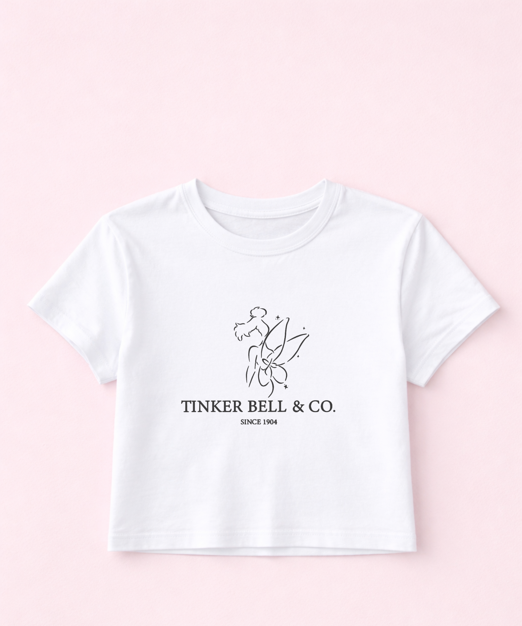 Tinkerbell & Co - Cropped Tee/Cropped Vest