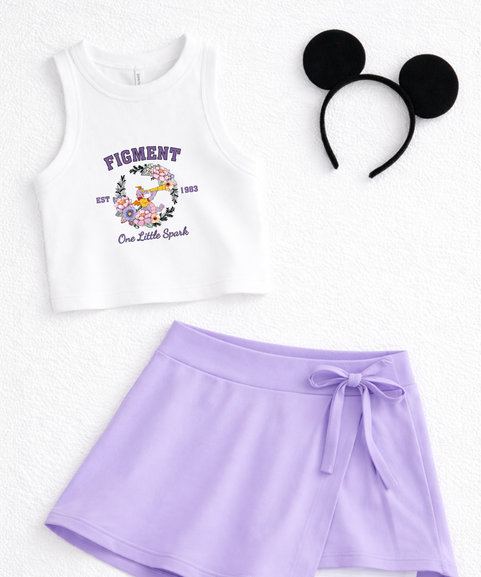 Figment - Cropped Vest - White