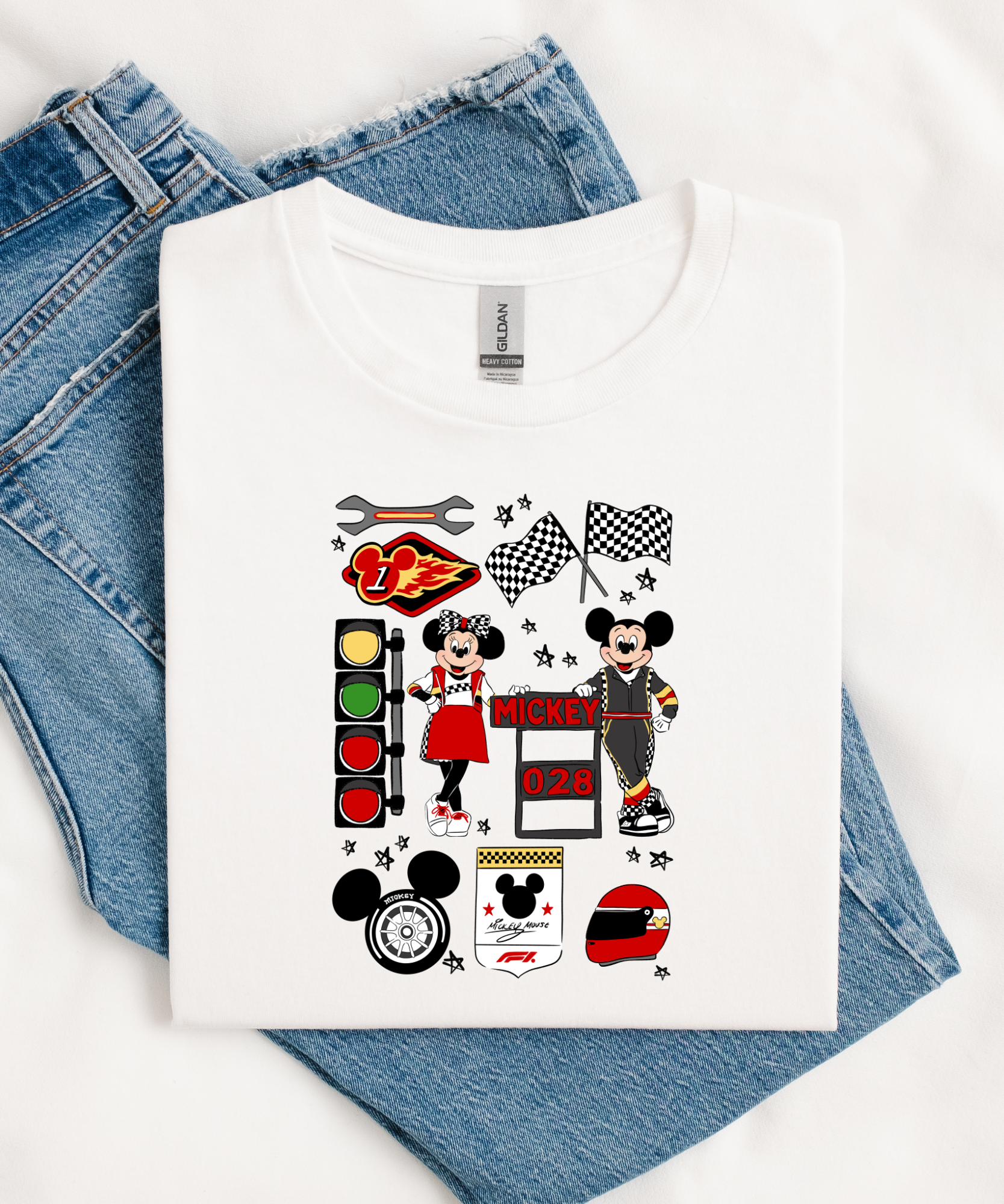 F1 Mouse - Tshirt/Sweatshirt - White