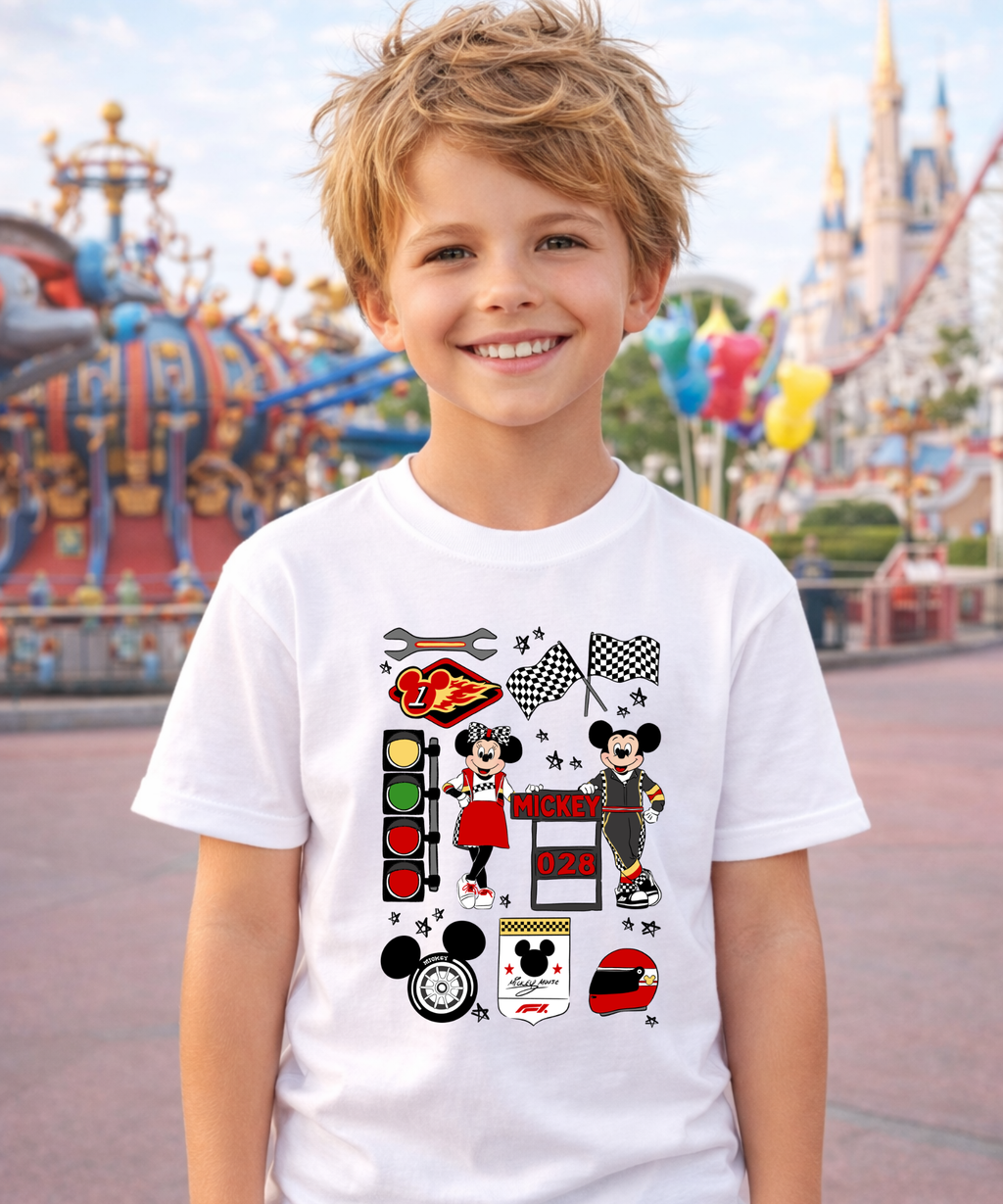 F1 Mouse - Tshirt/Sweatshirt - White