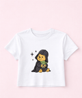 Pooh Bear SW - Cropped Tee - White