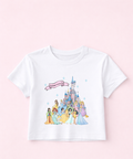 Enchanted Princess Club Exclusive - Cropped Tee - White